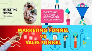 Marketing Funnel vs Sales Funnel  The Benefits of these Funnels  How Do They Work In Details [upl. by Sneed]