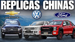 Mejores PICK UPS CHINAS COPIAS de MARCAS FAMOSAS 2024 [upl. by Lecram]