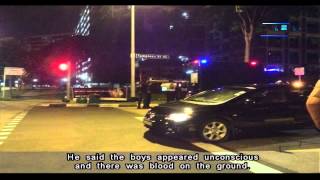 Cement truck kills 2 boys at Tampines traffic junction  28Jan2013 [upl. by Atsejam801]