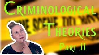 Criminological Theories with Examples from Movies PART 2 [upl. by Eibbed]