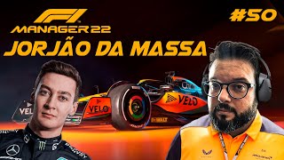 NUNCA DUVIDE DO JORJÃO DA MASSA  F1 MANAGER 22 [upl. by Ericksen]