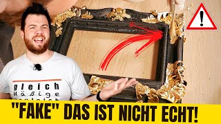 24 Karat FAKE Vergoldung selber machen I DIY Selbstversuch [upl. by Orrin86]