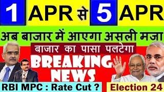 बाजार में बदलाव 04 BIG NEWS🔥 LATEST STOCK MARKET NEWS⚫DALAL STREET WEEK AHEAD⚫MPCRBIQ4 RESULTIPO [upl. by Luigino]