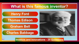 Inventions and Inventors  20 Questions Quiz [upl. by Waechter591]