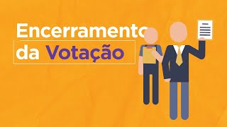 10  Encerramento da Votação  Treinamento Mesários [upl. by Aloz961]