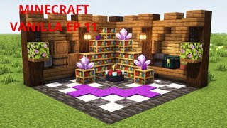 CREO LA ZONA ENCHANTING NEL MIO MONDOMINECRAFT VANILLA EP11 [upl. by Kaiulani]