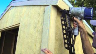 How To Build A Shed  Part 8  Exterior Trim Install [upl. by Sanburn]