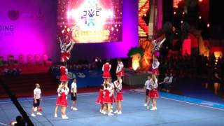 CHAMPION  TEAM JAPAN All Female  Day 1 amp 2  7th Cheerleading World Championship [upl. by Feucht510]