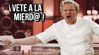 Mejores Regaños Del Chef Gordon Ramsay En Master Chef y Hells Kitchen [upl. by Godspeed]