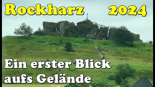 2024 Rockharz  Wo schicken die mich hin Ein erster Blick auf das Gelände in Ballenstedt [upl. by Sean]