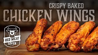 Crispy Tender Fried Chicken Wings in the Oven  How to Make Fried Chicken in the Oven [upl. by Coulombe719]