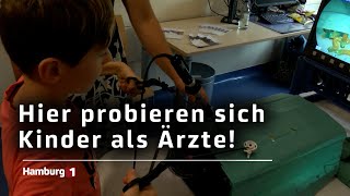 Tag der offenen Tür im Altonaer Kinderkrankenhaus Mitmachaktionen für die jungen Besucher [upl. by Aittam265]