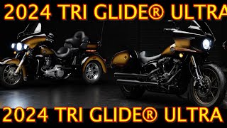 2024 HarleyDavidson TRI GLIDE® ULTRA  FIRST LOOK [upl. by Girardo]