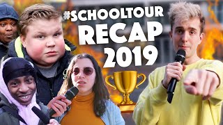 HET BESTE VAN SCHOOLTOUR 2019 🙏🏼😂 RECAP  SCHOOLTOUR 20 [upl. by Llerrit]