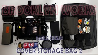 DIY 캠핑의자커버  STORAGE BAG  캠핑용품  MULTI BAG 2부 [upl. by Merrel492]