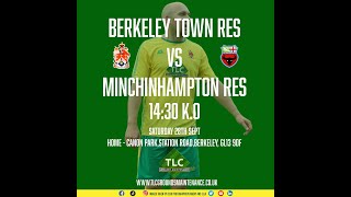 Berkeley Town Res Vs Minchinhampton Res [upl. by Gan]