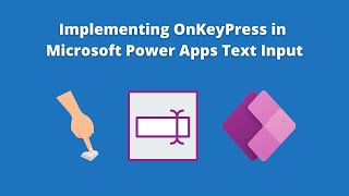 How to implement onKeyDown or onKeyPress behaviour in a PowerApps Text Input [upl. by Arri]