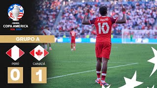 Copa América 2024  Perú 01 Canadá  Grupo A [upl. by Notyalk]