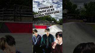 YOONGI ke paise le kar bhaga taehyung 😂 BTS funny Hindi dubbing trending bts kpop shorts [upl. by Dyann303]