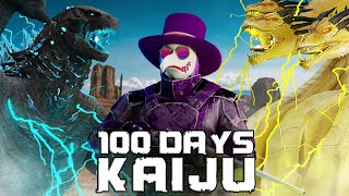 I Spent 100 Days in Kaiju ARK Heres What Happened [upl. by Wagner]