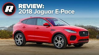 New Jaguar EPace Review  Jags Luxury Compact SUV [upl. by Anitak]