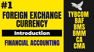 1 Accounting of Transaction of Foreign Currency TYBCOM SEM 6  SYBAF [upl. by Yruam215]