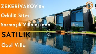 Zekeriyaköyde Ödüllü Konseptli Sitede Satılık Villa [upl. by Kwabena796]