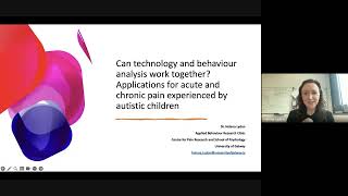 Applications for acute and chronic pain experienced by autistic children [upl. by Jeanette]