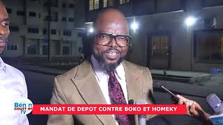 DOSSIER TENTATIVE DE COUP DÉTAT RÉACTION DES AVOCATS FACE AU MANDAT DE DÉPÔT CONTRE BOKO ET HOMEKY [upl. by Viviyan]