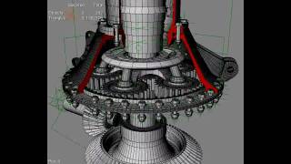 AS350 Riduttore Epicicloidale [upl. by Amling]