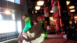 Karla Mechanical Bull RideMOV [upl. by Estrellita]