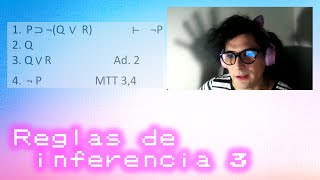 Reglas de inferencia 3 [upl. by Kenta]