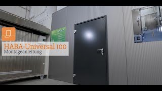 BRUCHA HABAUniversal 100  Montageanleitung  deutsch [upl. by Nahtnhoj]