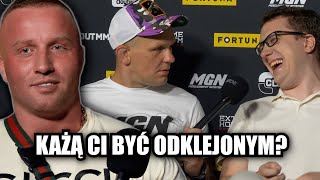 KONFERENCJA CLOUT MMA 5  RELACJA EBE EBE [upl. by Ivo399]