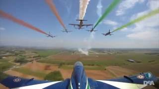 Frecce Tricolori AIR14 [upl. by Yadrahs299]