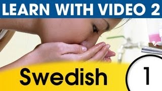 Learn Swedish with Pictures and Video  Talking About Your Daily Routine in Swedish [upl. by Isolda]