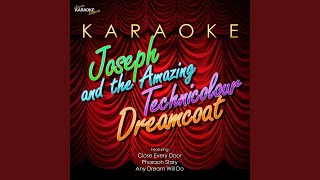 Pharaohs Dream Explained In the Style of JosephAmazing Tech Dreamcoat Karaoke Version [upl. by Aicila]