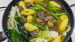 How to Cook Pork Spare Ribs Nilaga  Nilagang Buto buto ng Baboy [upl. by Enelime]