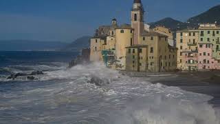 Mareggiata a Camogli [upl. by Hardy]