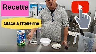 recette de glace à la fraise pour machine à glace à litalienne [upl. by Othelia]