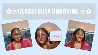 GLASSESUSA REVIEW  My Experience Buying Glasses Online [upl. by Acassej]