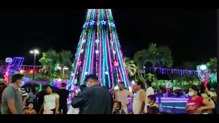 Tarapoto  Población de Tarapoto recibe la Navidad en la plaza Mayor de su ciudad  Tarapoto 2022 [upl. by Merlina]