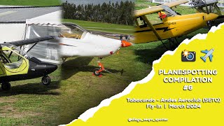 Utralight Planespotting Compilation 6 📸✈ Tabacundo  Andes Aeroclub SETO 🇪🇨  FlyIn 2024 [upl. by Lammaj]