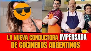 NUNCA imaginarás la NUEVA conductora de Cocineros Argentinos Ángel De Brito sorprendió Primicia [upl. by Medorra]