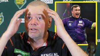 LUKE LITTLER A YOUNG VAN GERWEN  Raymond Van Barneveld HIGH PRAISE for teen prodigy [upl. by Yessej81]