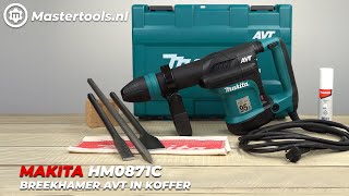 Makita HM0871C Breekhamer AVT in Koffer  Mastertoolsnl [upl. by Bernadina]