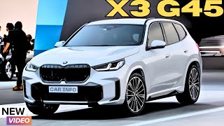 Confirmed 2025 BMW X3 G45 Redesign  The Ultimate Luxury SUV [upl. by Herrah]