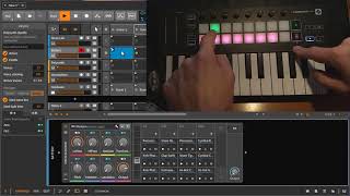 Using Novation Launchkey Mini Mk3 with Bitwig [upl. by Waly103]