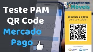 QR Code MercadoPago Pagamento NA PRÁTICA PagamentosMóveis [upl. by Annwahsal129]