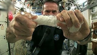 Wet Washcloth in Space  Outrageous Acts of Science [upl. by Eiramanel]